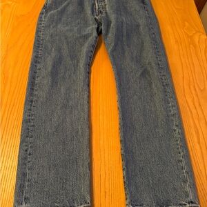 Men’s Levi's Blue Straight Jeans Classic Denim Button Fly